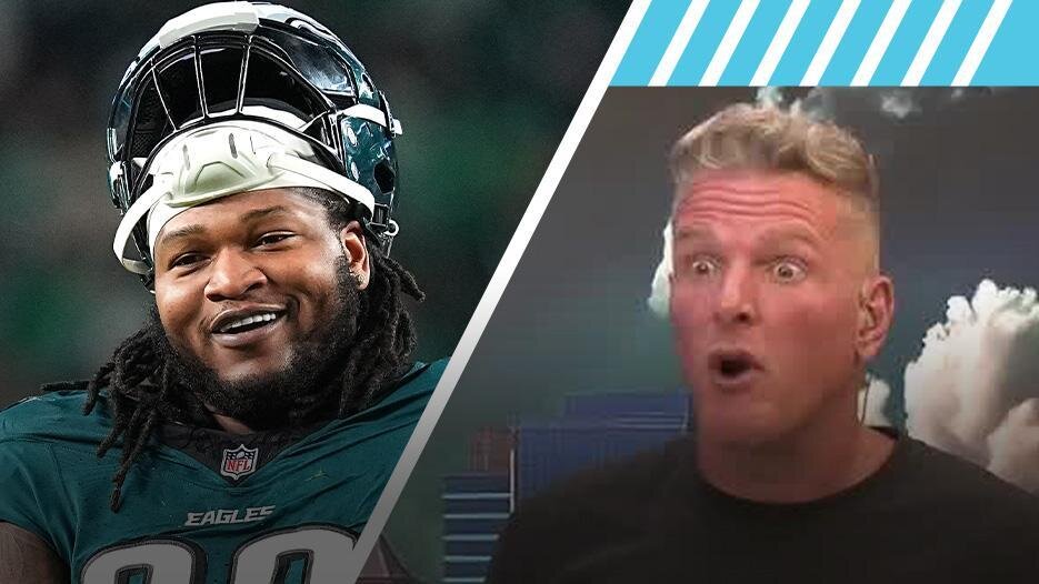 McAfee reacts to Jalen Carter's record extension with Eagles