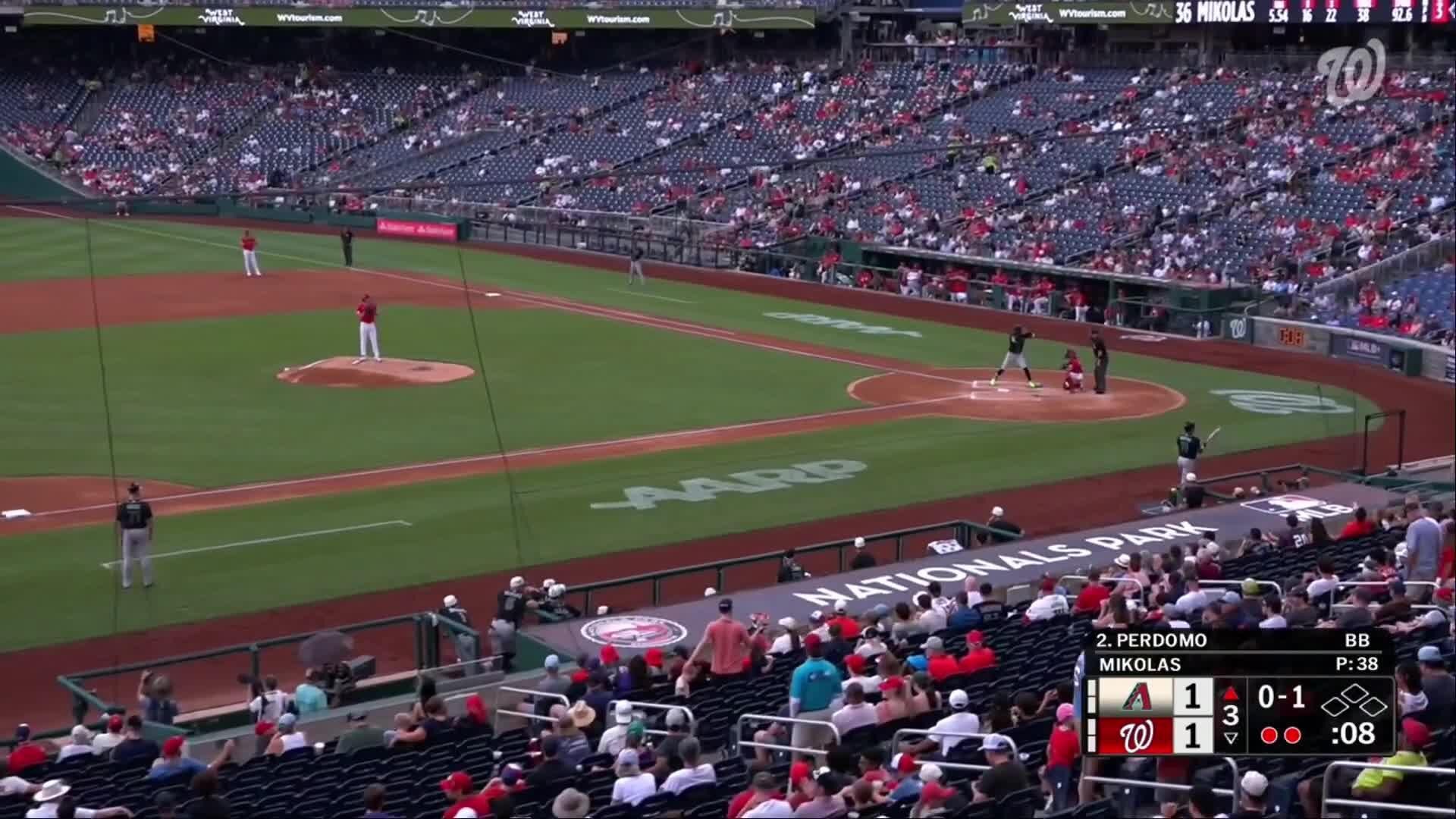 Arizona Diamondbacks vs. Washington Nationals: Game Highlights