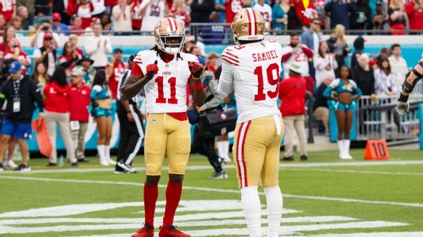 What's next for 49ers receivers Aiyuk, Deebo and Pearsall?