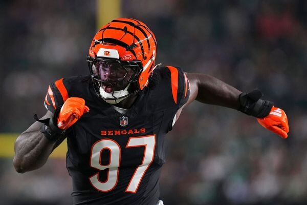 Bengals DE Stewart out multiple weeks with hyperextended knee