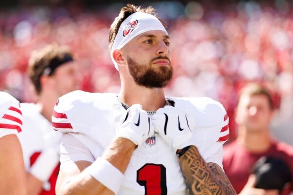 49ers WR Pearsall to have season-ending knee surgery