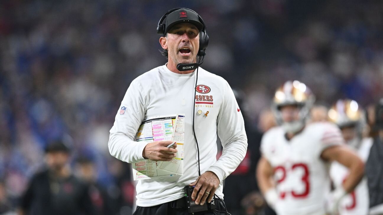 Kyle Shanahan nearly lost eye in car crash, says friend Chris Simms