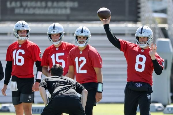 Cousins gets nod over Fernando Mendoza to open Raiders camp