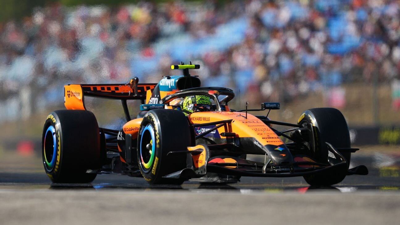 Hungarian Grand Prix: Lando Norris fastest in final practice, Ferrari and Mercedes in the mix