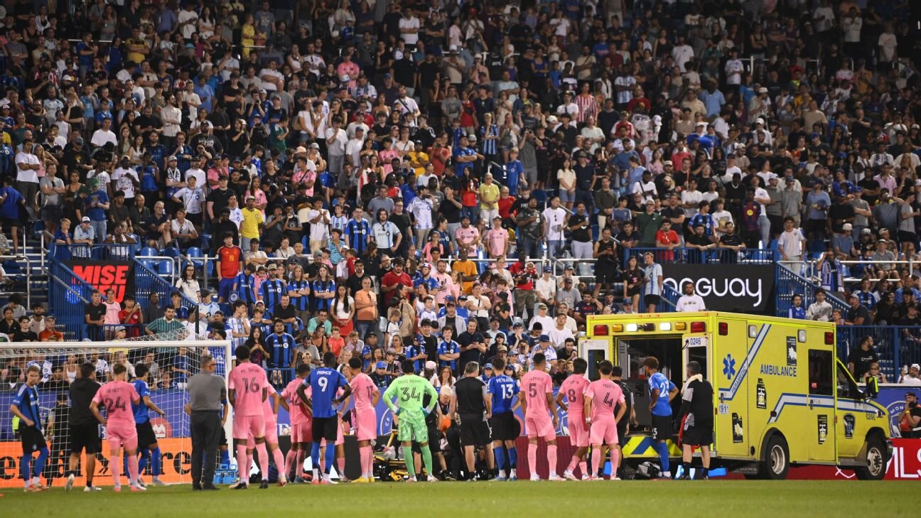 Inter Miami's Germán Berterame discharged from hospital after head collision vs CF Montreal