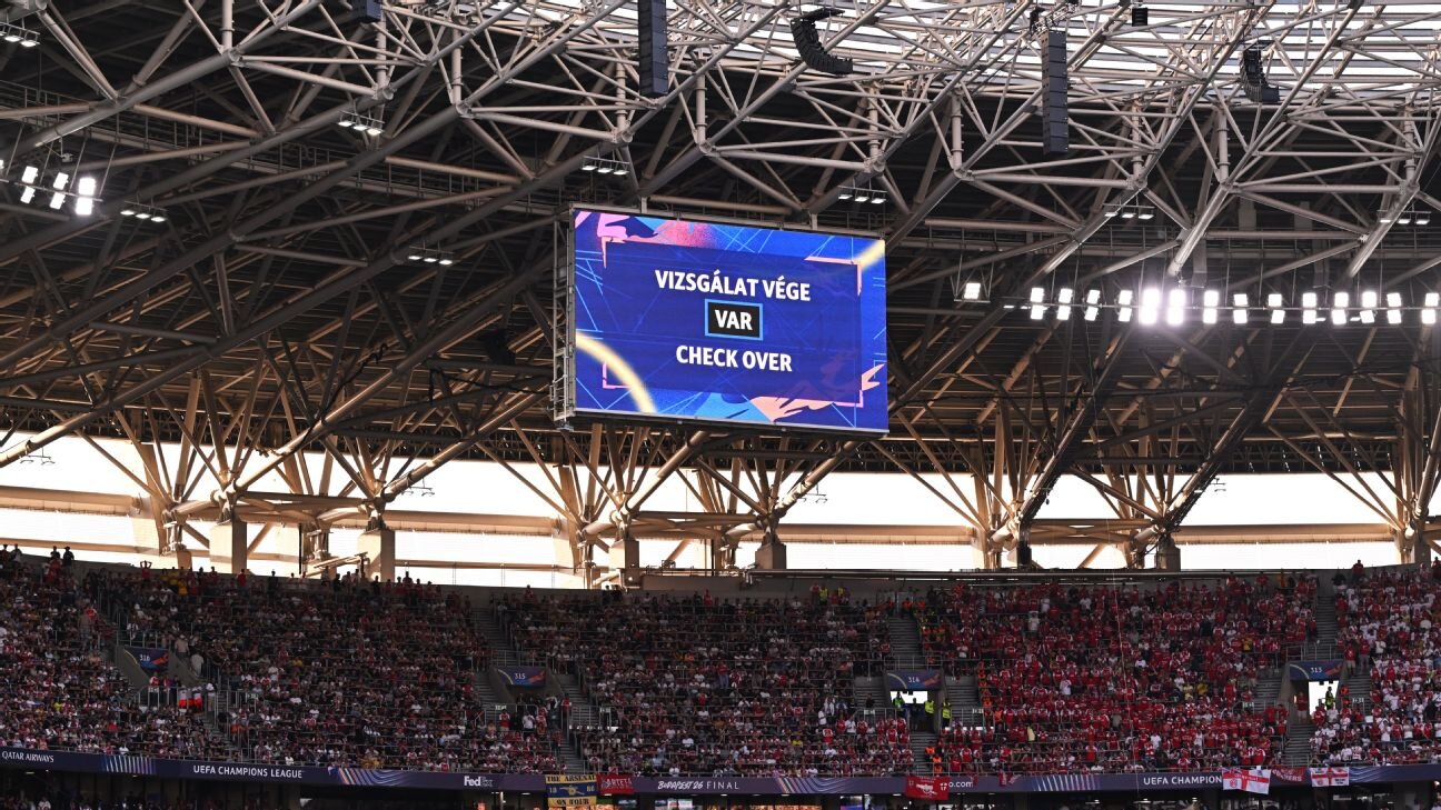 UEFA reiterates VAR should only intervene in the case of 'clear and obvious' error