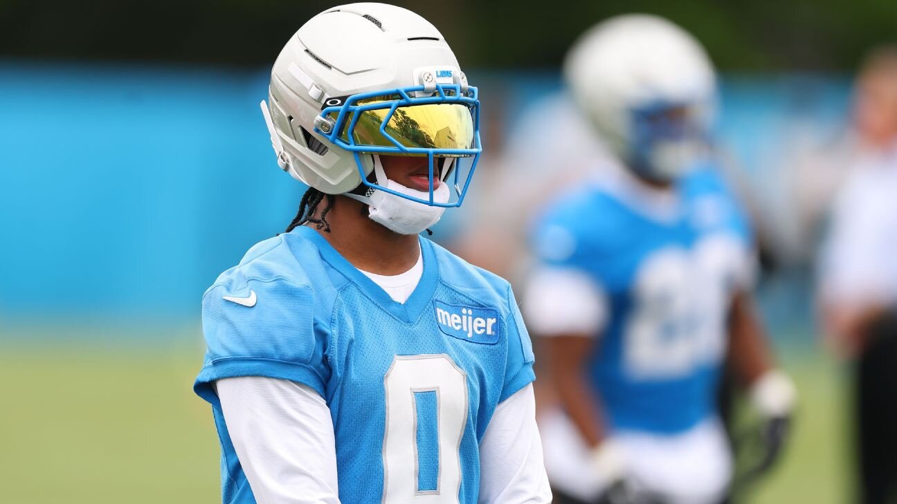 Dan Campbell: Bijan Robinson deal won't 'hurt' Jahmyr Gibbs negotiations