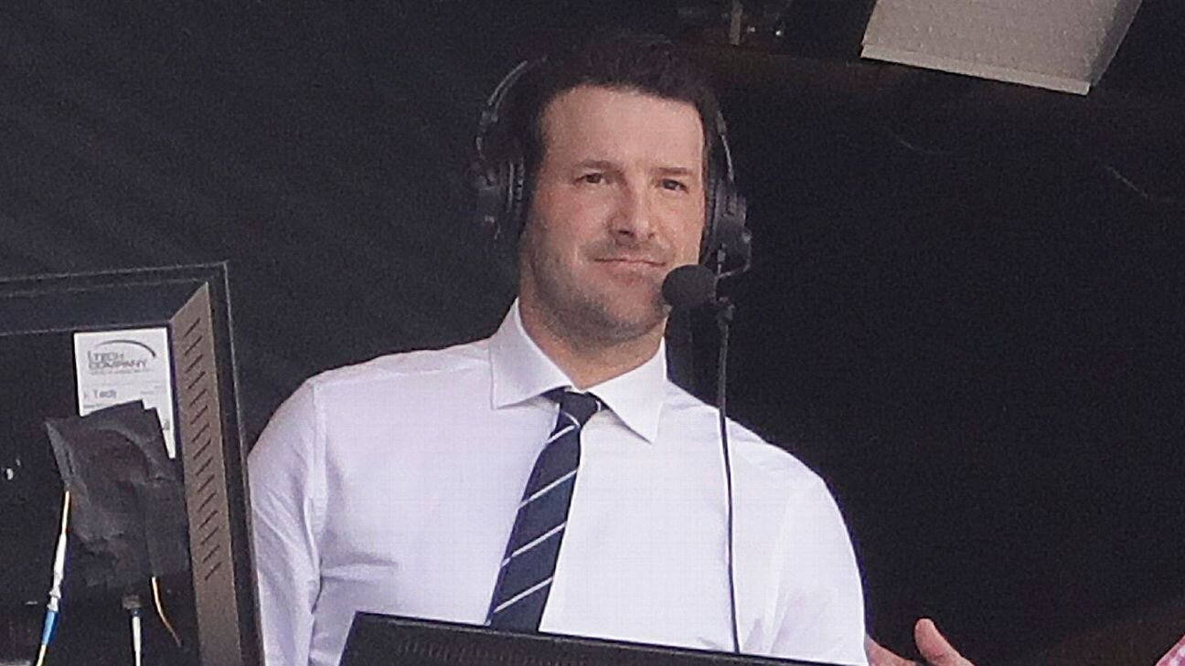 Tony Romo placed on leave by CBS Sports following arrest