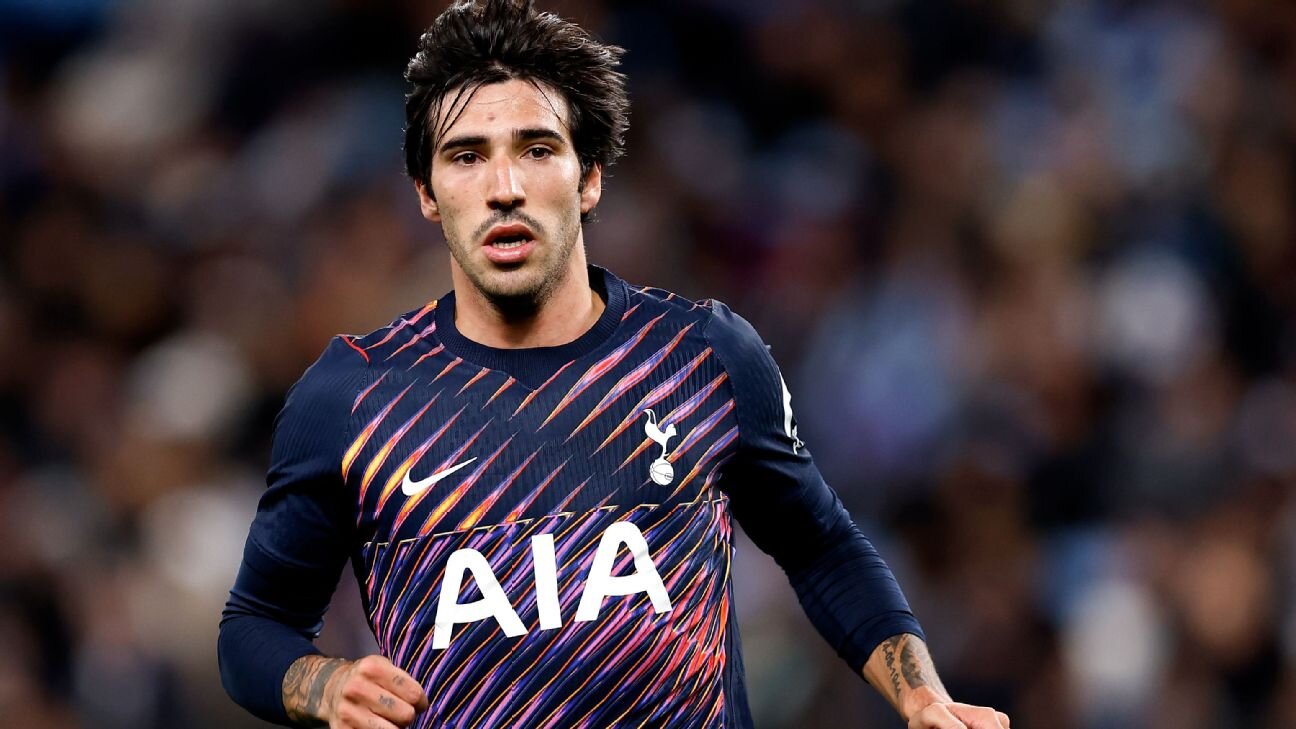 Sandro Tonali: 'I know I have a lot of pressure, but I have to play like a normal Tottenham player
