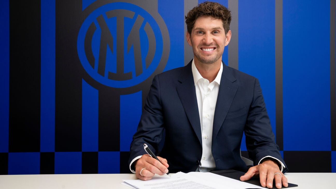 John Stones 'thrilled' to be living dream of playing abroad following Inter Milan move