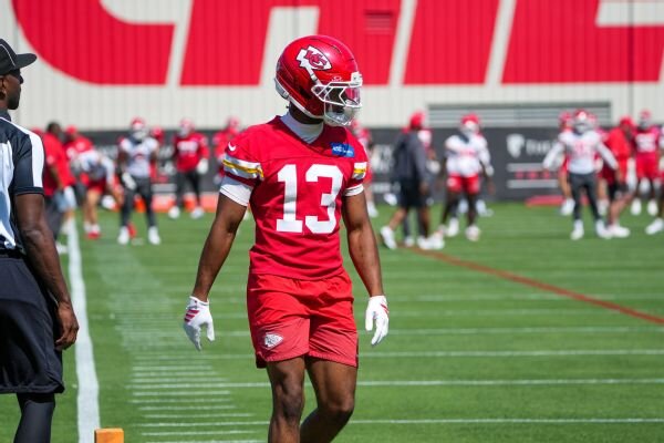 Chiefs rookie standout Cyrus Allen, Xavier Worthy injured at camp