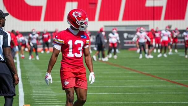 Rookie wideout Cyrus Allen an early star of Chiefs training camp