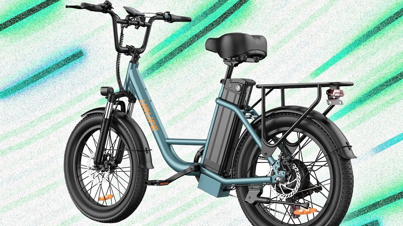 The UrLife E20 1,000W 48V Adult Electric Bike With 28mph Top Speed and 80 Mile Range Drops to $282