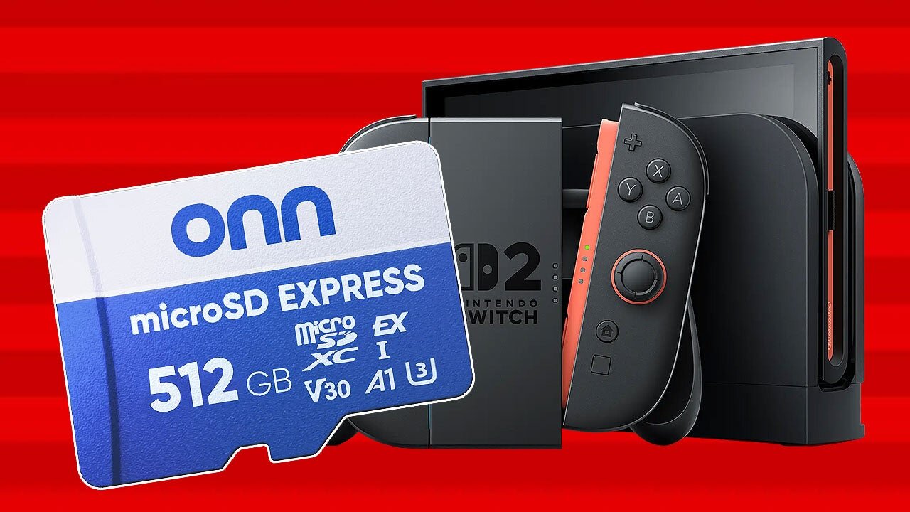 Walmart's Private Label 512GB and 256GB Nintendo Switch 2 Memory Cards Are the Best Deals You Can Get