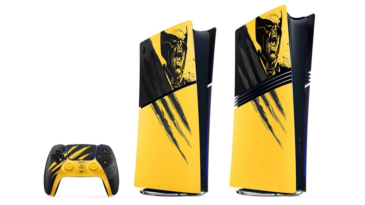 Marvel's Wolverine Limited Edition PS5 Console Announced, Plus Physical Disc Drive Covers