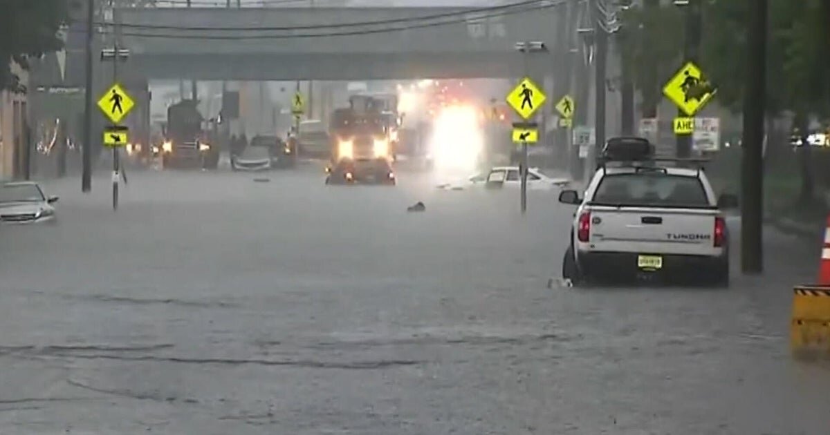 Torrential rain causes major flooding in parts of the Northeast