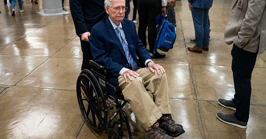 Mitch McConnell says he's been discharged from rehab