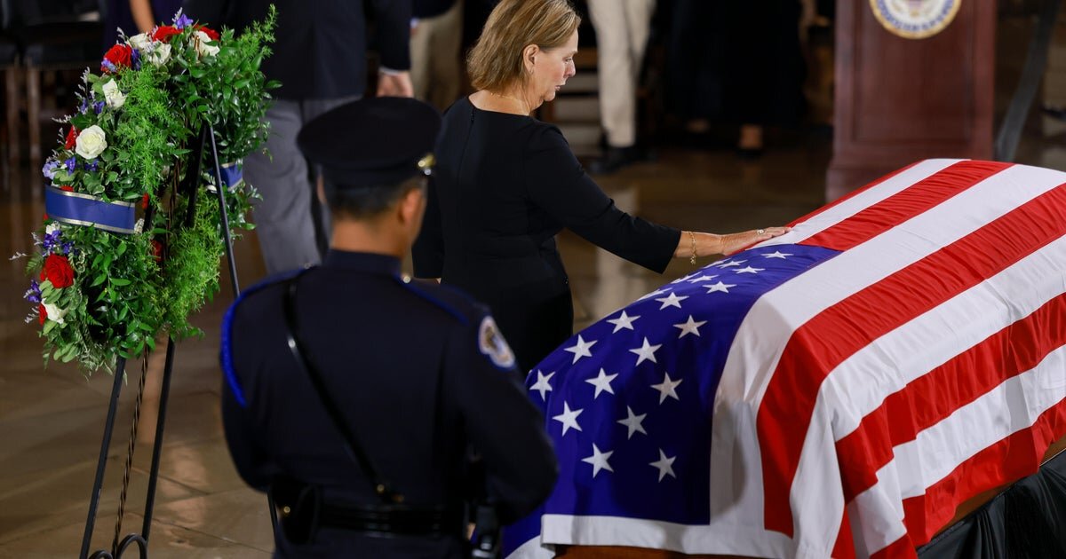 Watch Live: Funeral held for Sen. Lindsey Graham, with Trump giving eulogy