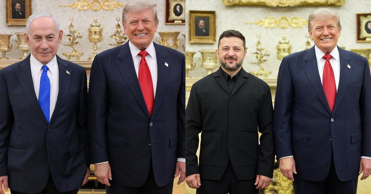 Trump meets with Netanyahu, Zelenskyy at White House ahead of Graham funeral