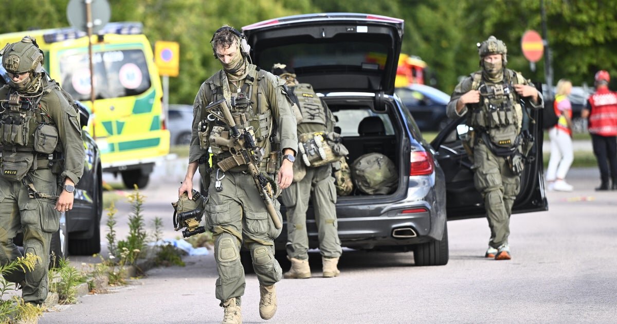 Swedish police say 1 dead, 2 injured after school sword attack