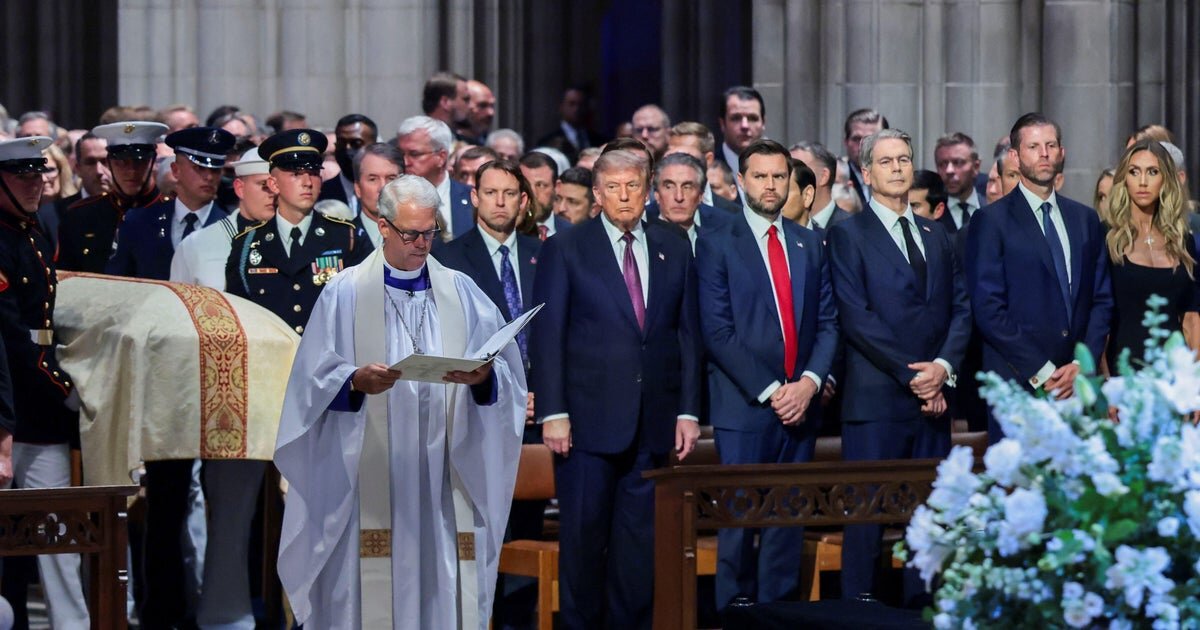 Watch Live: Trump calls Graham "beloved friend" and "American original" in eulogy