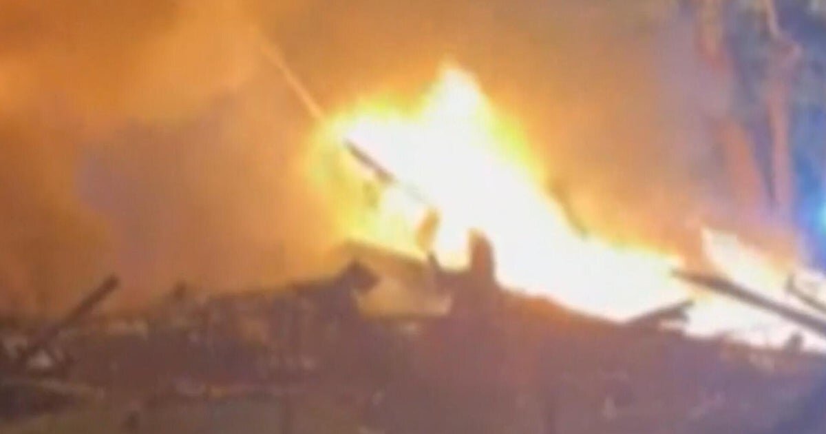 Massive explosion rocks quiet Ohio neighborhood