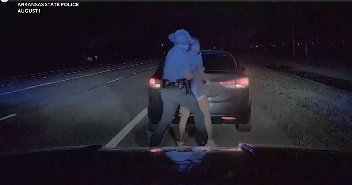 Newly released video shows Arkansas state trooper punching Black woman during traffic stop