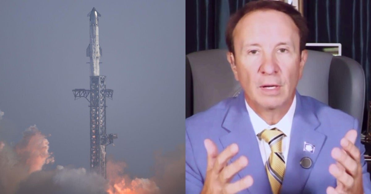 Louisiana Governor Jeff Landry supports SpaceX launch facility plans
