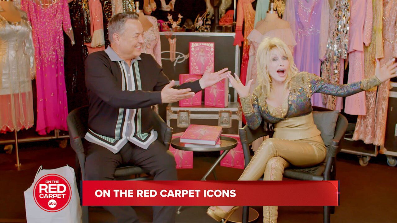 On The Red Carpet Icons Celebrates Dolly Parton