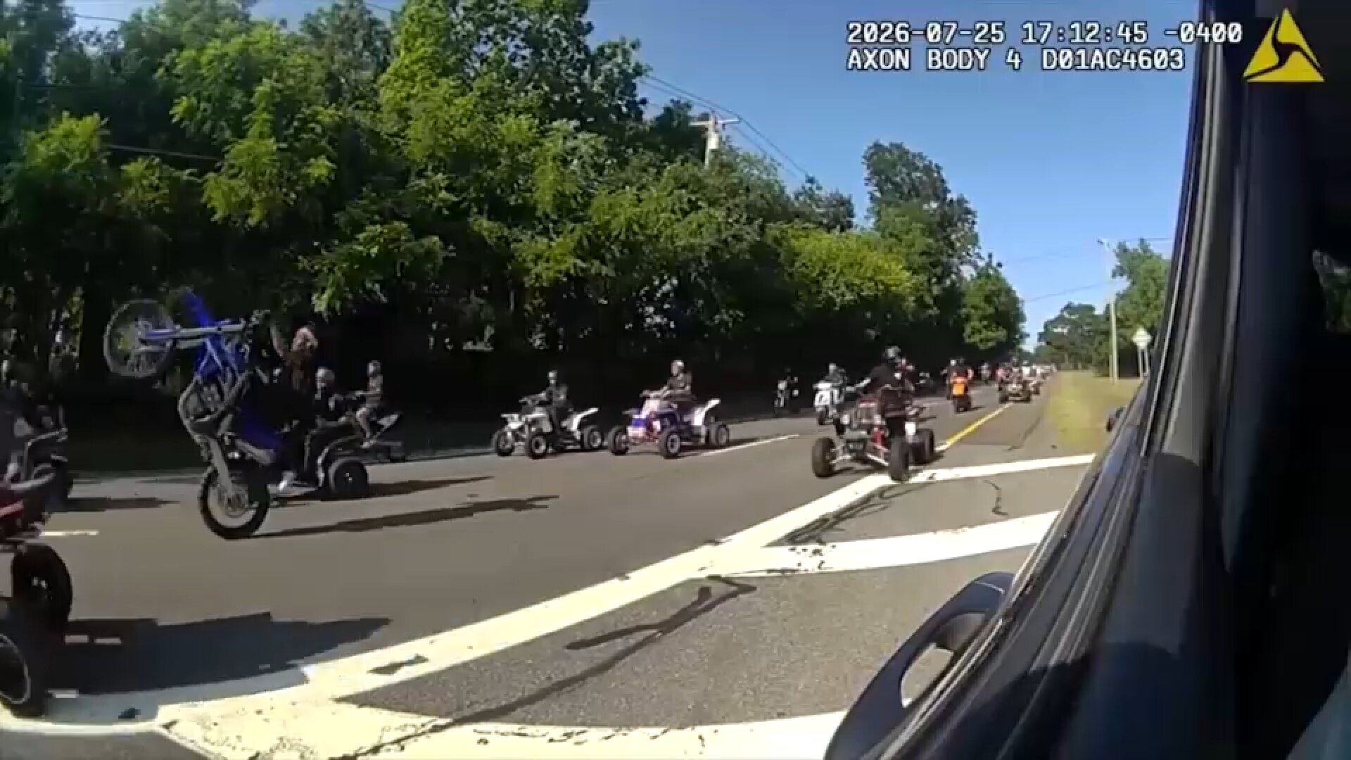 Suffolk police charge those involved in weekend roadway swarming
