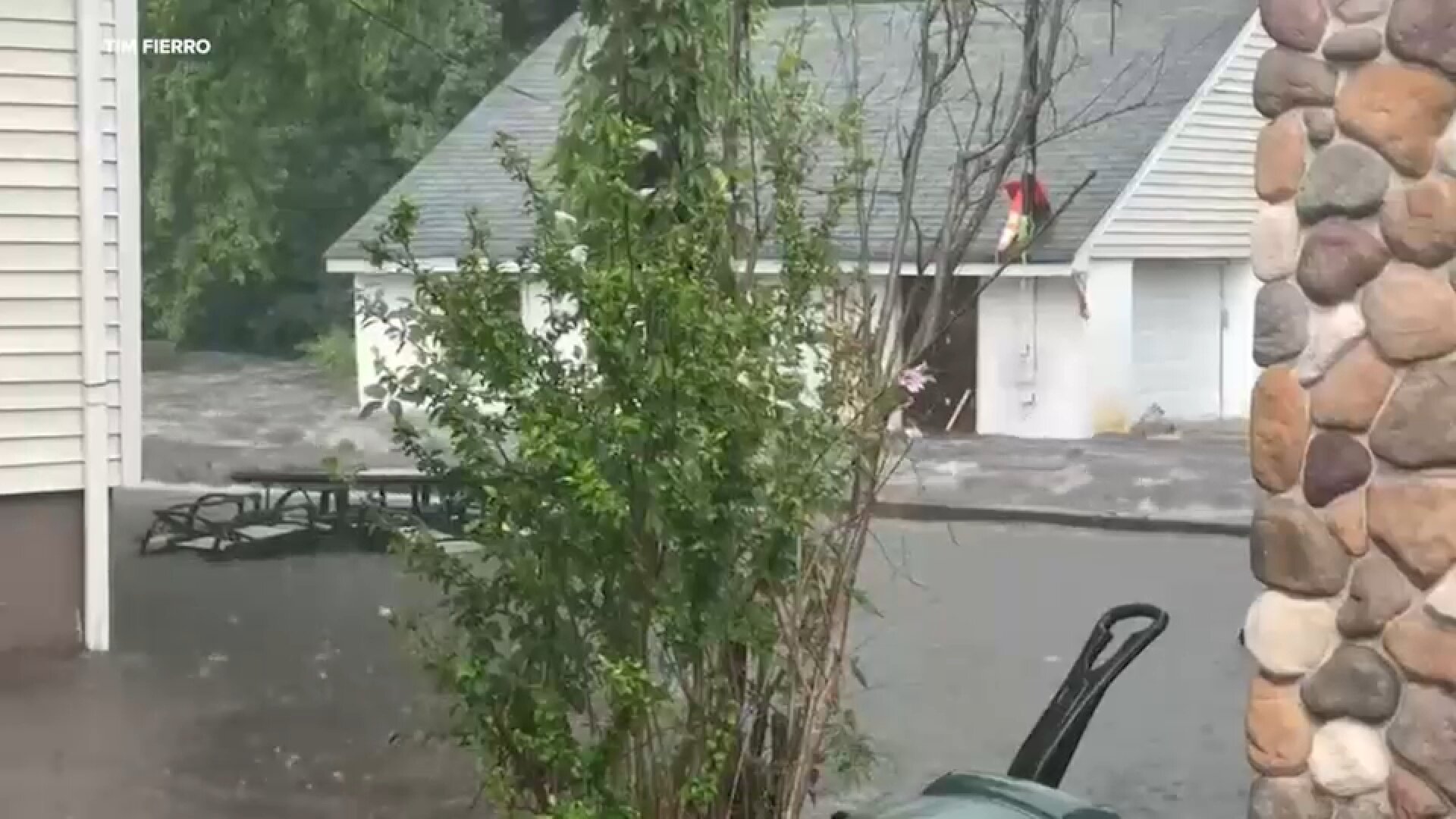 Parts of New Jersey slammed with flooding, hail, lightning Monday night