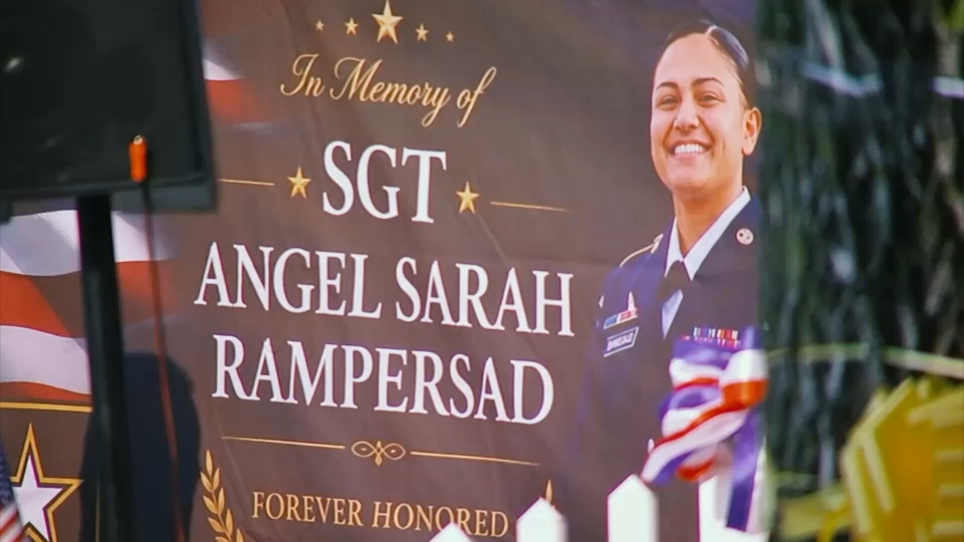 Queens community holds candlelight vigil for staff sergeant killed in Jordan by Iranian missile