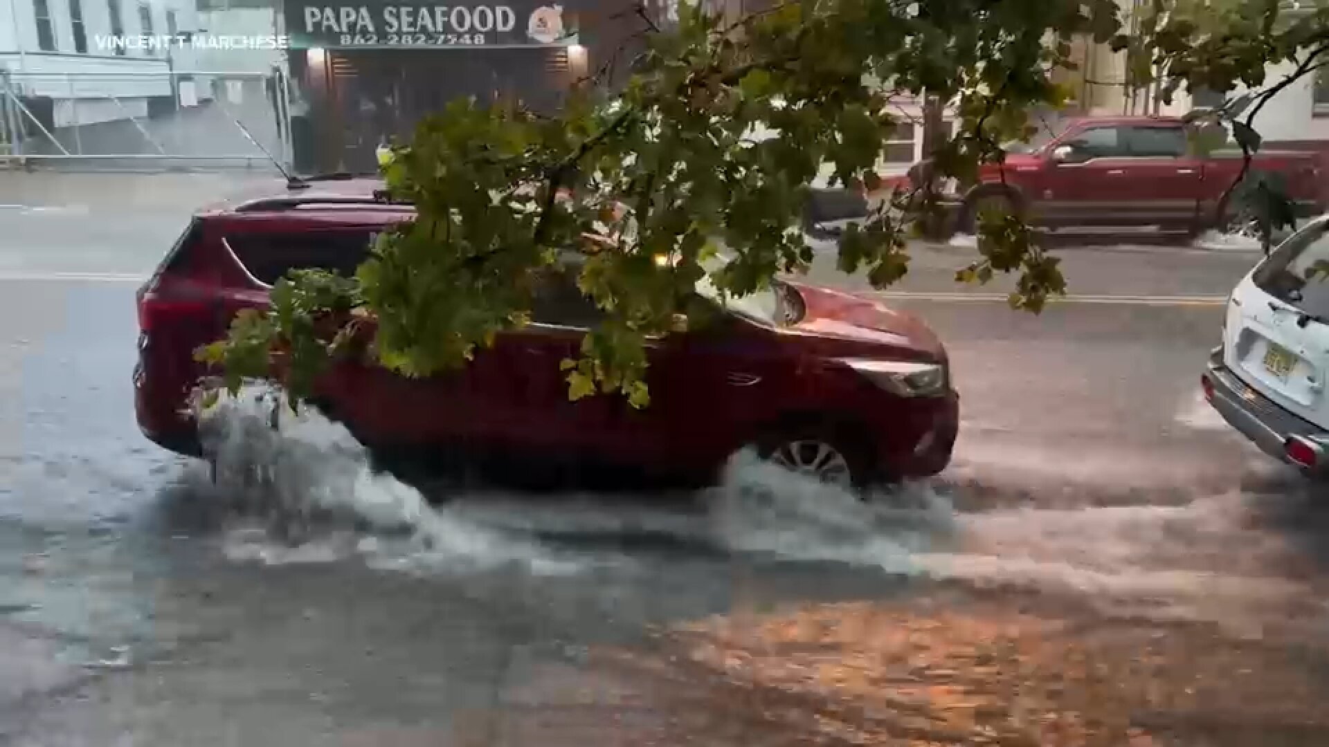 Storm cleanup underway after flash flooding, hail and lightning slam parts of New Jersey
