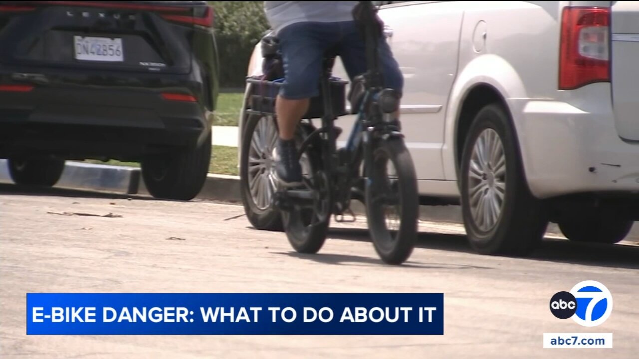Pedestrian victim's ordeal is recounted at Seal Beach meeting to address e-bike crashes