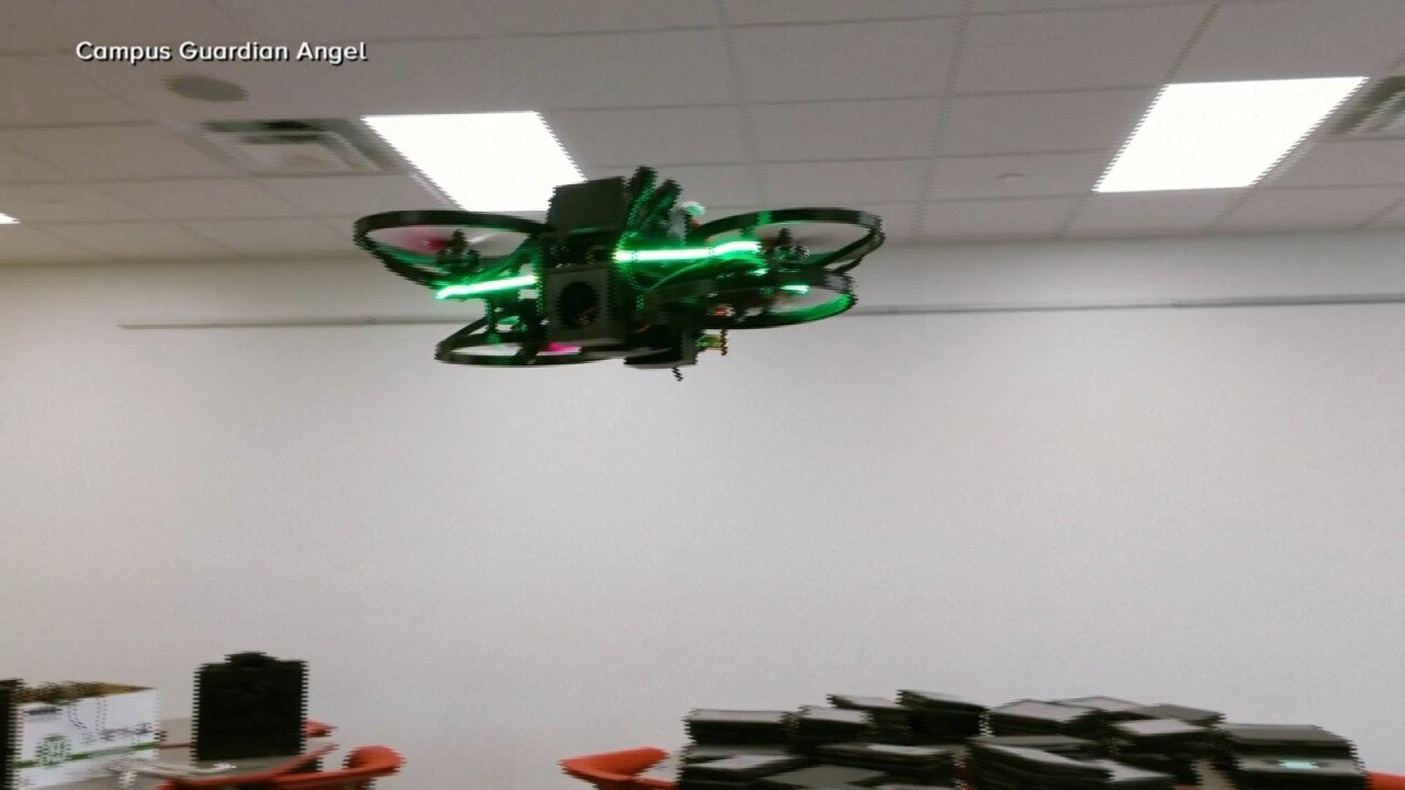 Some schools installing pepper-spraying drones to help stop active school shooters