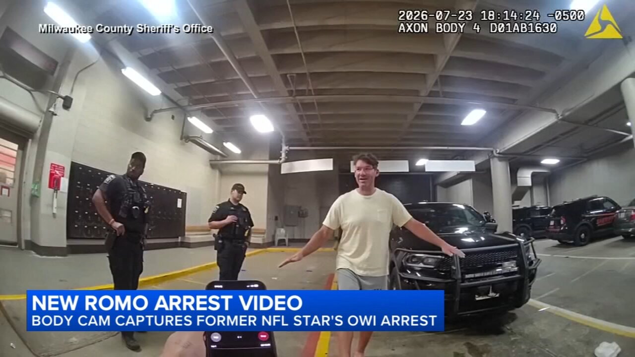 Body camera video shows Tony Romo operating while intoxicated arrest in Wisconsin