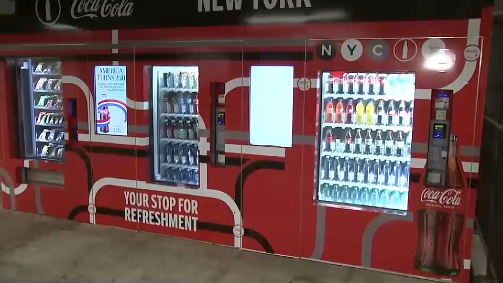 New vending machines are rolling out at subway stations across New York City