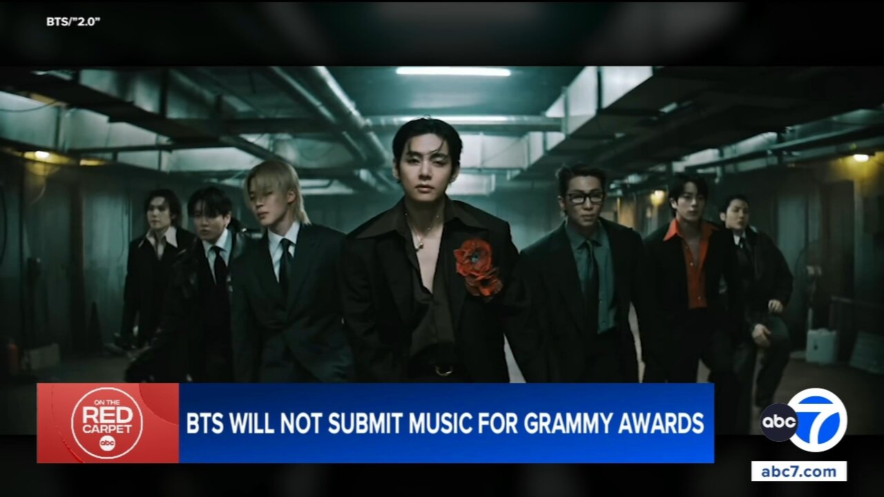 BTS won't submit music for 2027 Grammy Awards consideration