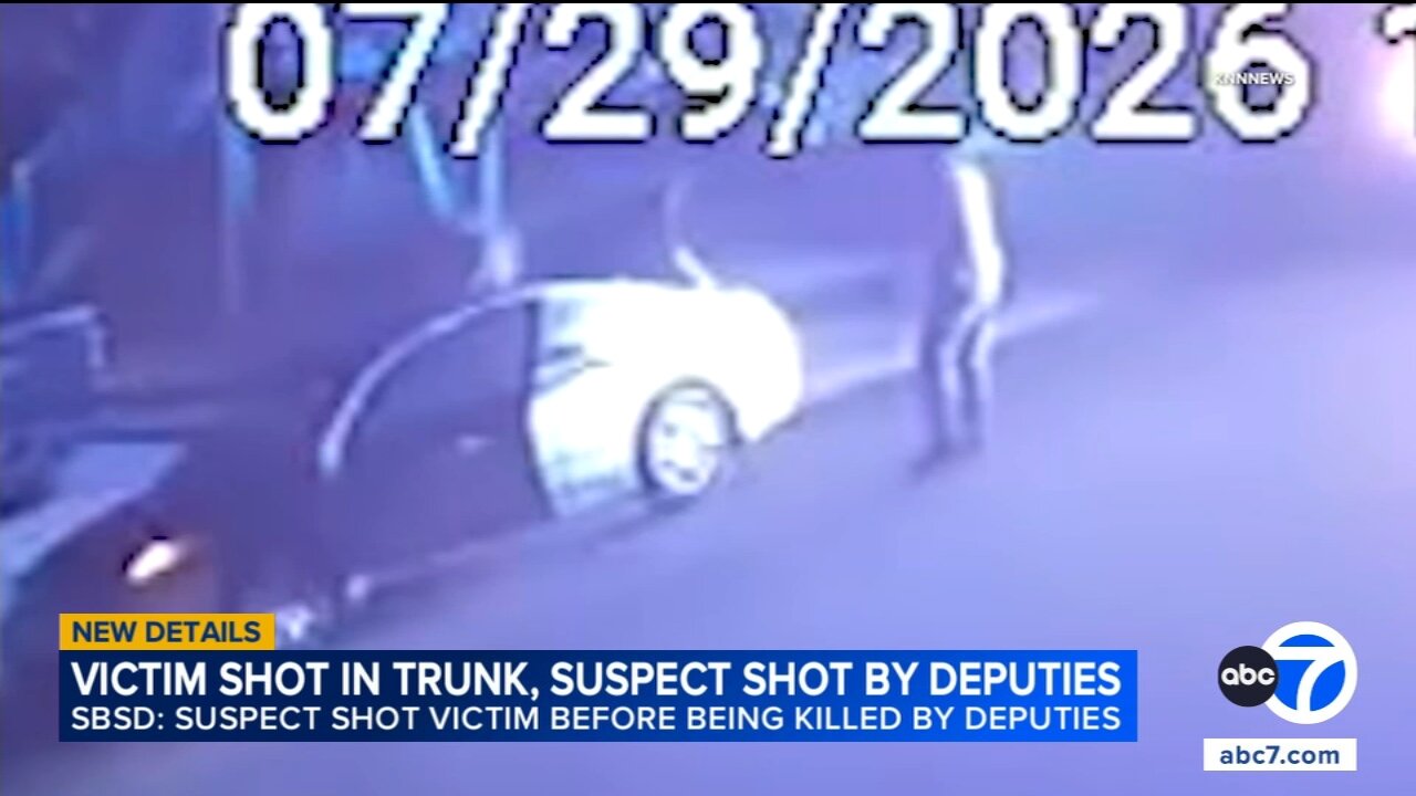 Kidnapper shoots, kills victim in trunk of car after chase ends in Chino Hills, authorities say
