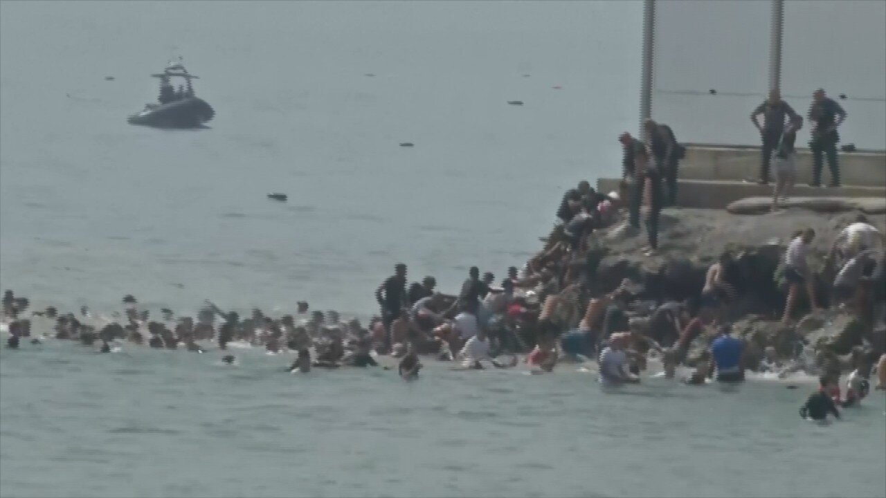 Ceuta border news: Spain territory sees influx of migrants after breach at border with Morocco, at least 41 dead as thousands move
