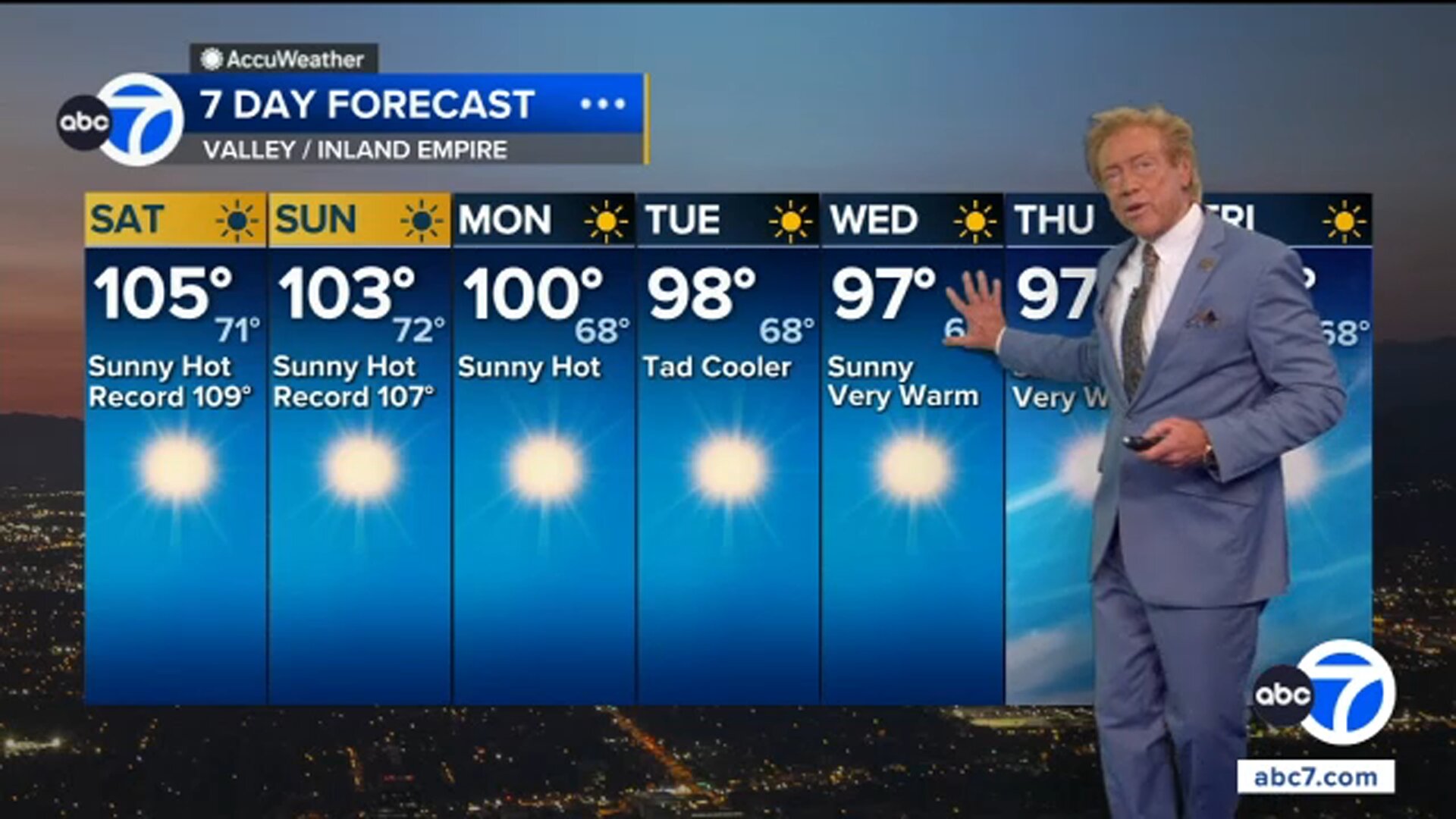Extreme heat warning, advisories remain in SoCal amid scorching temps