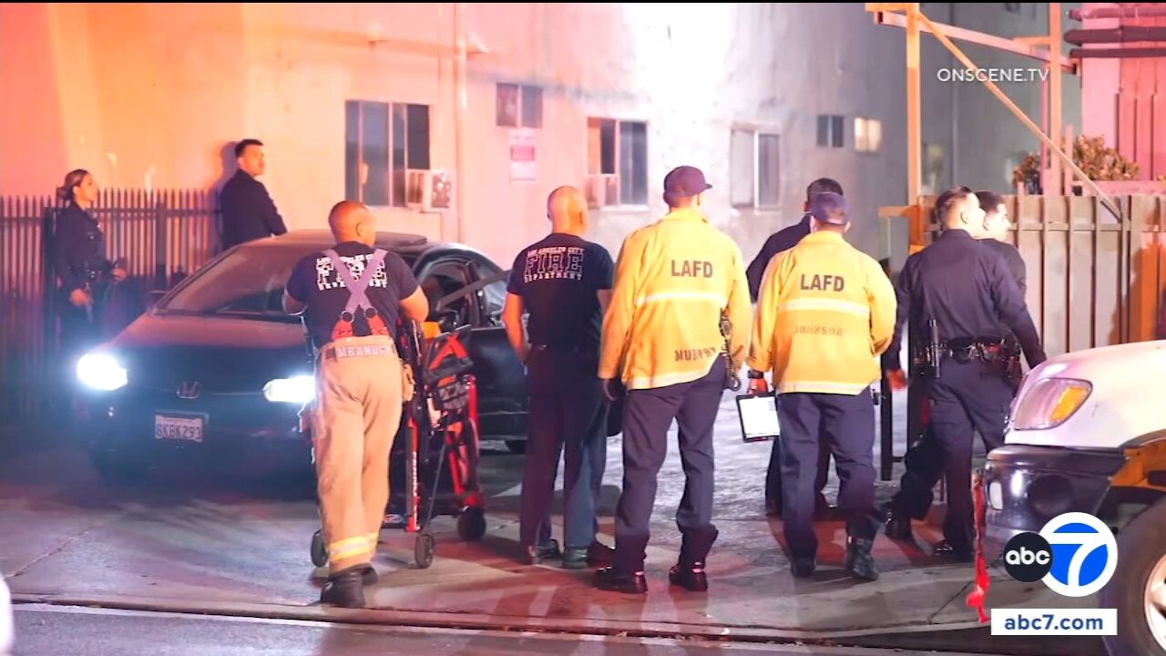 Woman hospitalized after argument leads to shooting at her Van Nuys home; gunman sought