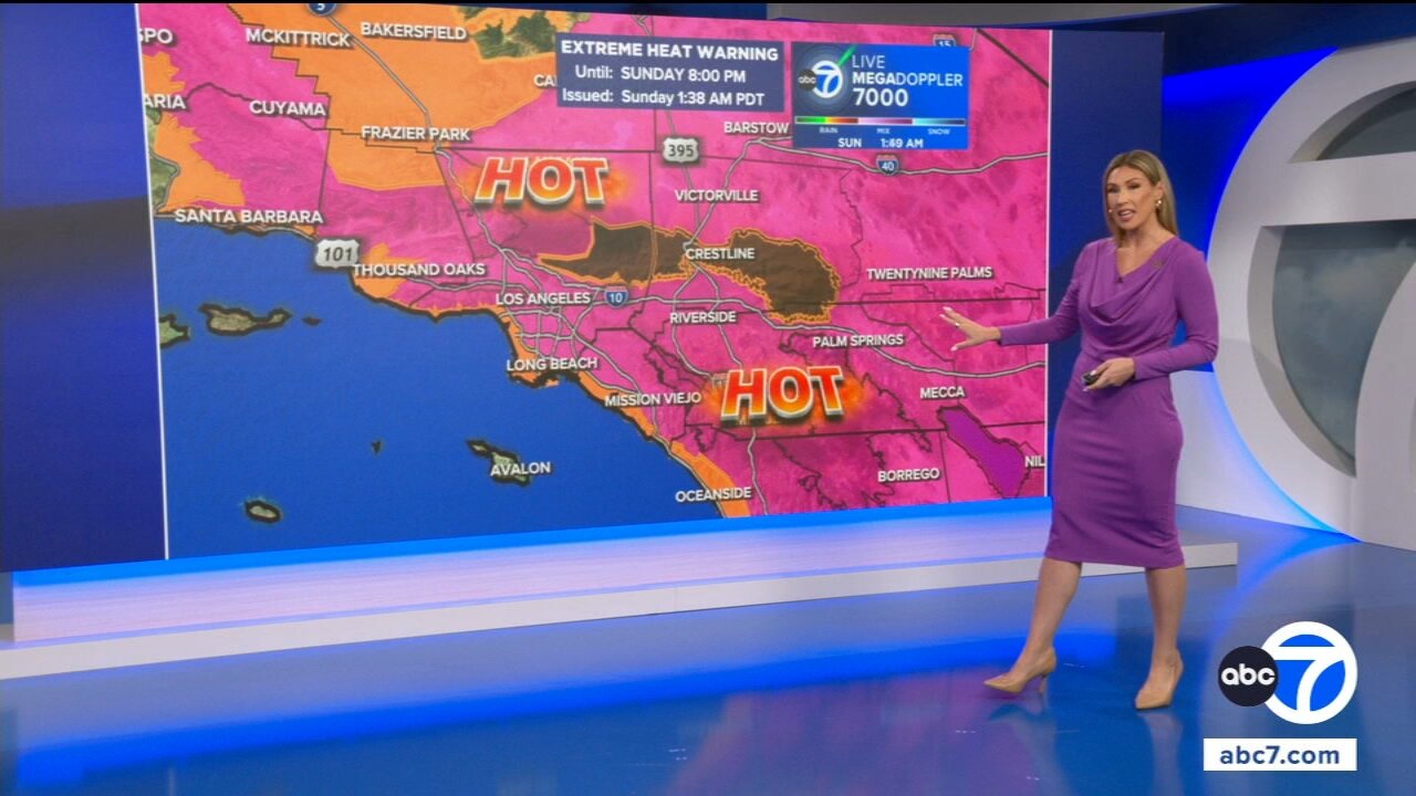 Extreme heat warning, advisories remain in SoCal amid scorching temps