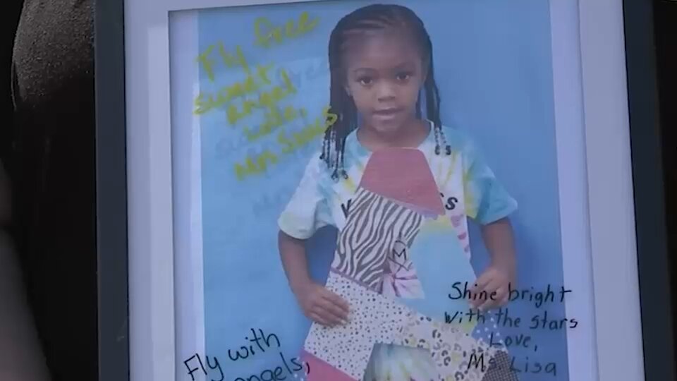 Mourners gather along Passaic River to remember two 10-year-old children who drowned