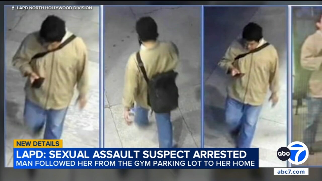Police arrest man accused of sexually assaulting woman after leaving North Hollywood gym