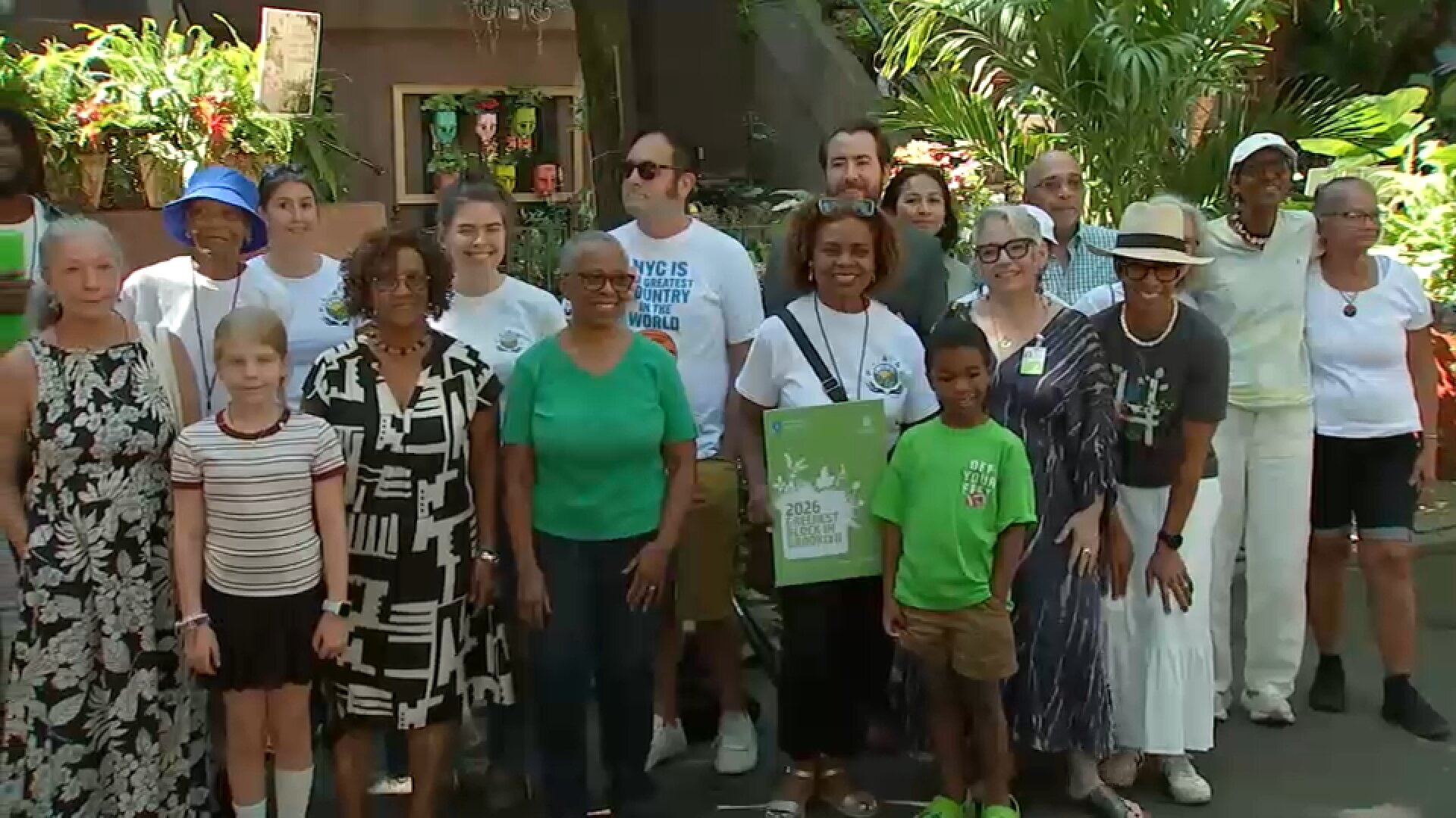 Crown Heights block wins 'Greenest Block in Brooklyn' contest