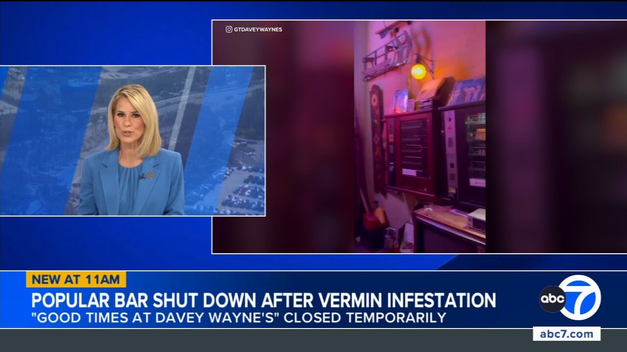Good Times at Davey Wayne's temporarily closes over vermin infestation