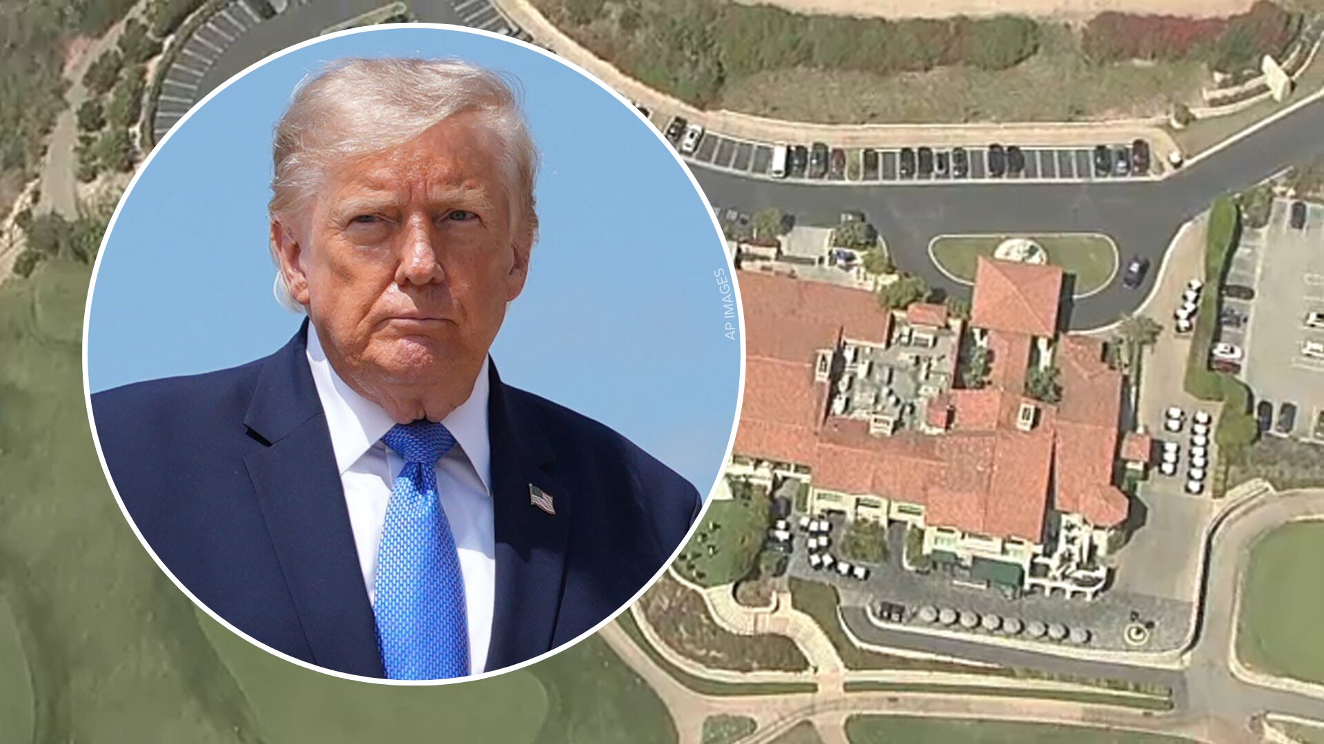 Man arrested at Trump LA golf course days before president's planned visit