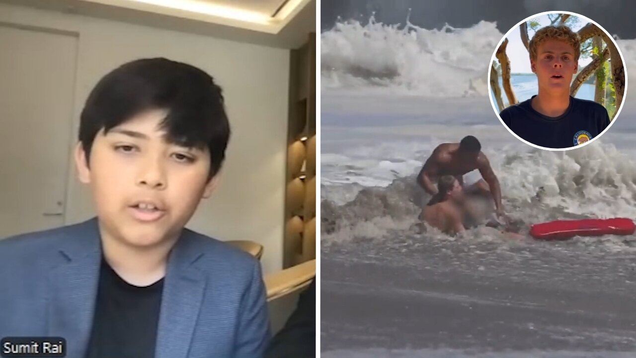 Just kept getting pulled': 10-year-old boy details harrowing Santa Cruz surf rescue