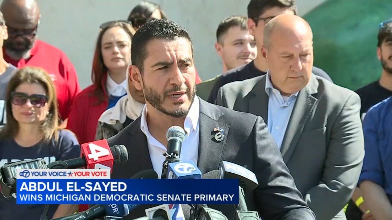 Abdul El-Sayed wins Michigan Senate primary in major victory for Democrats' progressive wing